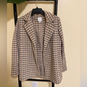 Upscale sweater jacket